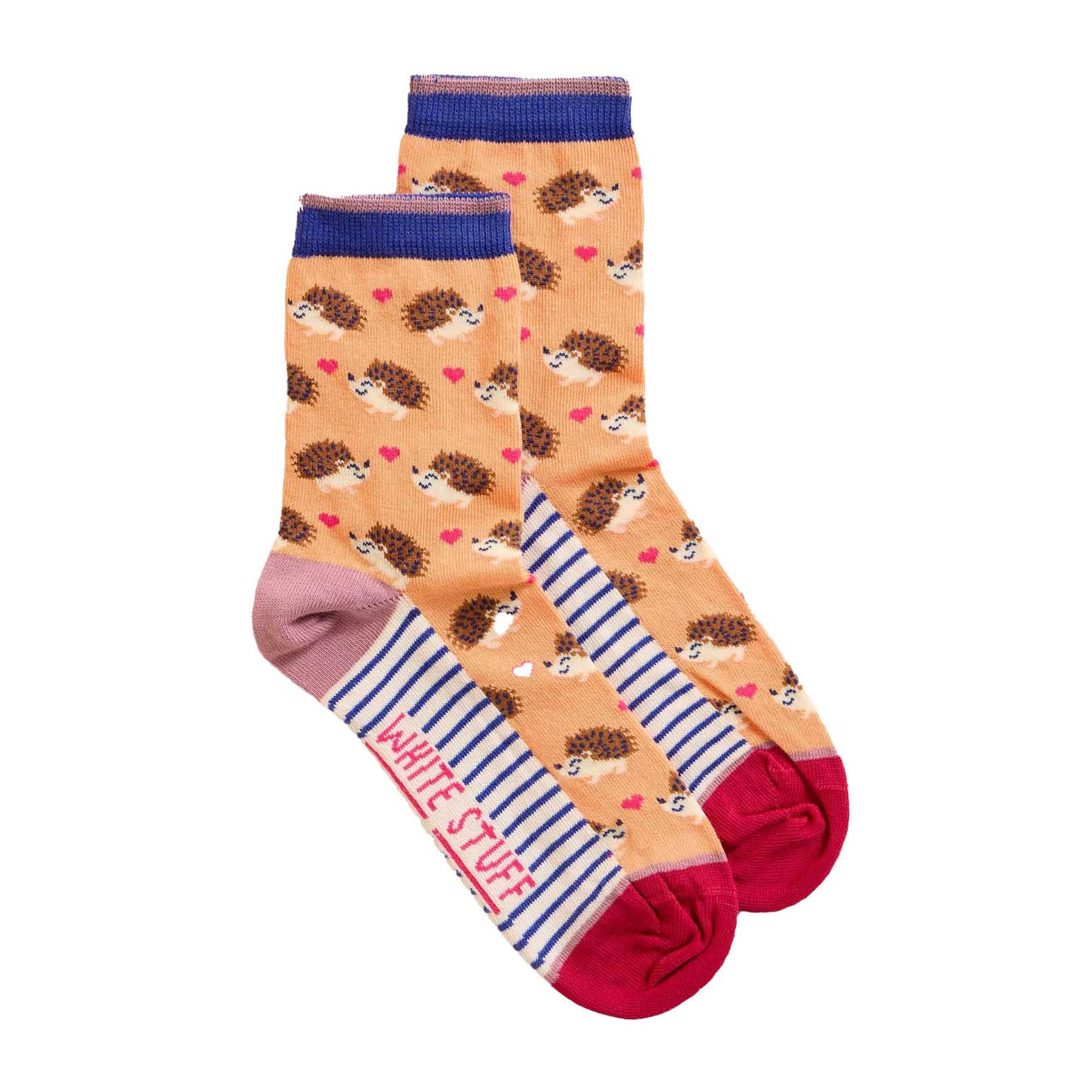 White Stuff Hedgehog Ankle Sock
